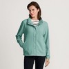 Lands' End Women's Anyweather Fleece Snap Front Jacket - 4 of 4