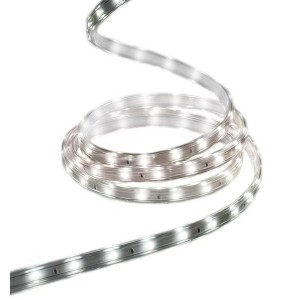 GE StayBright 240-Light 19.6-ft White Integrated LED Christmas Tape Lights - 1 of 3