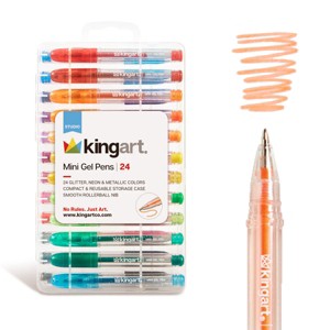 KINGART Mini Gel Pens 24 pc - 1 of 4
