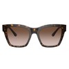 Dolce & Gabbana DG 4384 502/13 Womens Square Sunglasses Havana 53mm - 2 of 3