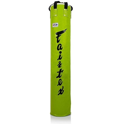 Fairtex HB6 6 Ft. Banana Bag Punching Bag for Muay Thai, Kickboxing, MMA (HB6 Unfilled)