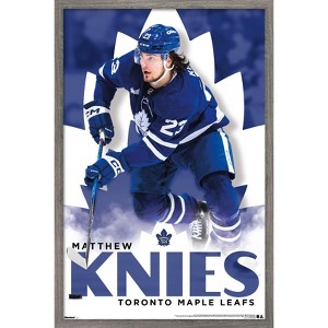 Trends International NHL Toronto Maple Leafs - Matthew Knies 25 Framed Wall Poster Prints - 1 of 4