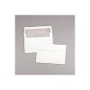 JAM Paper A9 Foil Lined Invitation Envelopes 5.75 x 8.75 White w/Silver Foil 34078 - image 4 of 4