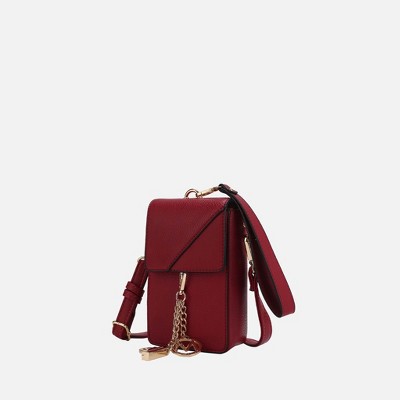 MKF Collection Hannah Versatile Vegan Leather Women's Crossbody Bag by Mia K