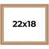 PosterPalooza | Weathered Yellow Picture Frame - UV Acrylic, Backing Board, Hanging Hardware Included - 2 of 4