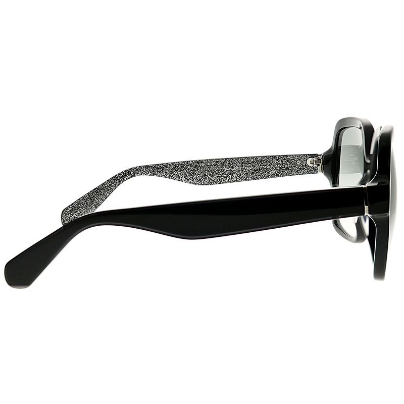 Kate Spade Katelee/S S2J O0 Womens Square Sunglasses Black on Glitter 54mm, 3 of 4