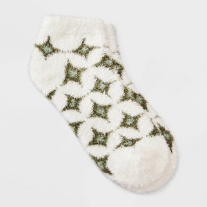 Women's Diamond Cozy Low Cut Socks - Auden™ 4-10 - 1 of 3
