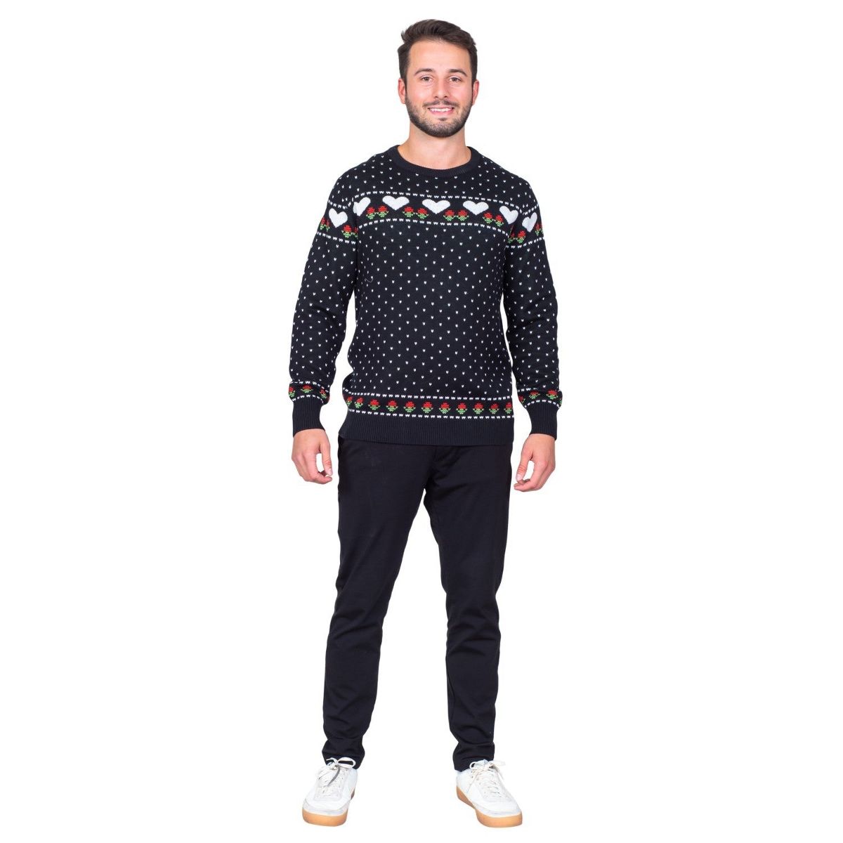 Costume Agent Adult Ellen Griswold Christmas Vacation Movie Ugly Christmas Sweater - Black - thumbnail 4