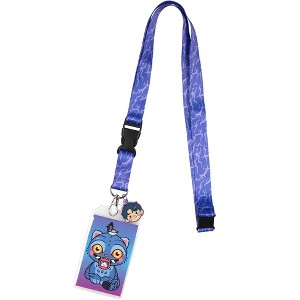 K-Pop Demon Hunters Lanyard Derpy and Sussie Kpop Breakaway Clear