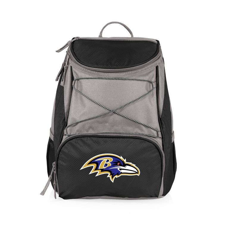 NFL PTX Backpack Cooler by Picnic Time Black - 11.09qt, 1 of 8