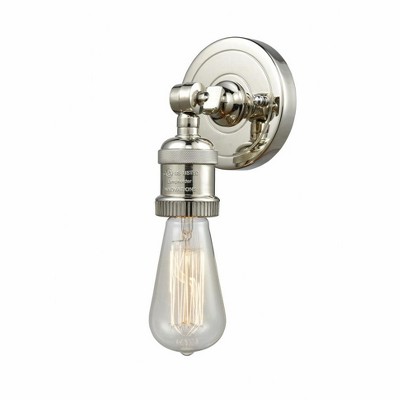 Bare Bulb - 1 Light Wall Sconce In Traditional Style-6.13 Inches Tall and 4.5 Inches Wide