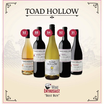 Toad Hollow Chardonnay White Wine - 750ml Bottle