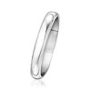 Ross-Simons Women's 3mm 14kt White Gold Band - 3 of 4