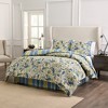Waverly Imperial Dress 4-Piece 100% Cotton Comforter Set - 3 of 3