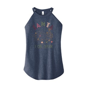 Women's - Winnie the Pooh - Christmas Tigger - Santa, I Can Explain Graphic High Neck Tank - 1 of 2