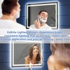 ExBriteUSA Large Tempered Glass LED Dimmable Anti-fog Bathroom Vanity Mirror, Apex Series, 72"W x 32"H - image 3 of 4