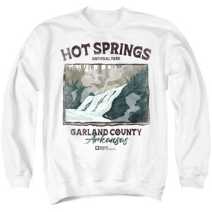 Men's Hot Springs National Park Vintage Crewneck Sweatshirt - 1 of 4