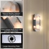 Dimmable LED solid brass Wall Mounted Sconce with Alabaster Shade (Set of 2) - 4 of 4