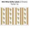 Big Dot of Happiness Elegant Cross - Religious Party Decorations - Beverage Bar Kit - 34 Pieces - 3 of 4