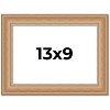 PosterPalooza | Photo Size Weathered Yellow Picture Frame - UV Acrylic, Foam Board Backing, Hanging Hardware - 2 of 4