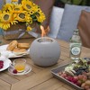 Modeno Paffu Tabletop Fire Pit Portable Ethanol Fireplace 6.6” x 6.6” x 5.2" - 2 of 4