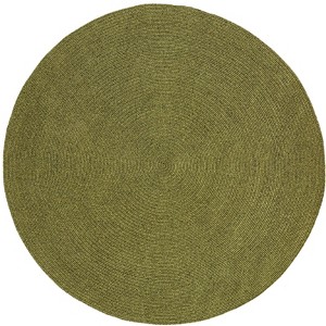 Modern Rustic Braided Pattern High-Traffic Polypropylene Casual Coastal Indoor/Outdoor Area Rug by Blue Nile Mill - 1 of 4