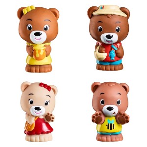 Timber Tots: Browny Family - 4 Bear Figurines, 1.75-2", Nature Playset - 1 of 4