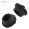Unique Bargains Rubber Flexible Bathtub Sink Drain Stoppers with Hanging Ring 2 Pcs - 3 of 4