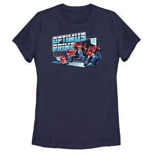 Women's Transformers: EarthSpark Transforming Optimus Prime T-Shirt - 1 of 4