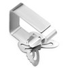 The Lakeside Collection Set of 4 Stainless Steel Butterfly Tablecloth Holders - 3 of 4