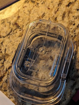 Rubbermaid® Brilliance™ Glass Food Storage Containers Arrive Just