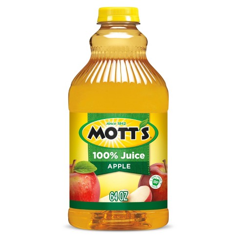 Mott's 100% Original Apple Juice - 64 fl oz Bottle - image 1 of 4