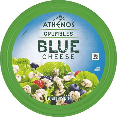 Athenos Crumbled Blue Cheese - 4.5oz