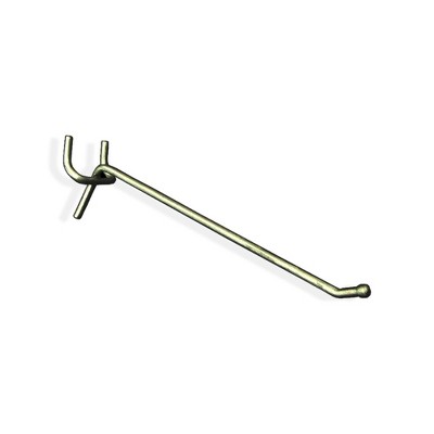 Galvanized Metal 6-Inch Wire Hook with Ball Tip, 50-Pack