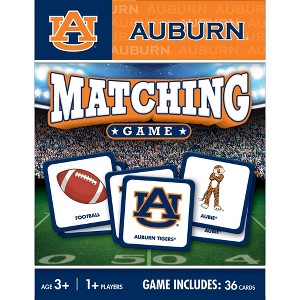 MasterPieces Officially Licensed NCAA Auburn Tigers Matching Game for Kids and Families - 1 of 4