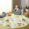 Santa Monica Kids SMK100 Power Loomed Machine Washable Skid-Resistant Indoor Rugs - Safavieh Kids - 2 of 4