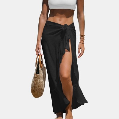 Women's Breezy Beach Cover Up Wrap Skirt - Cupshe