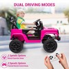 12V Ride On Car for Kids Electric Vehicle Toddles Battery Powered Truck Car Toy with Remote Control - 4 of 4