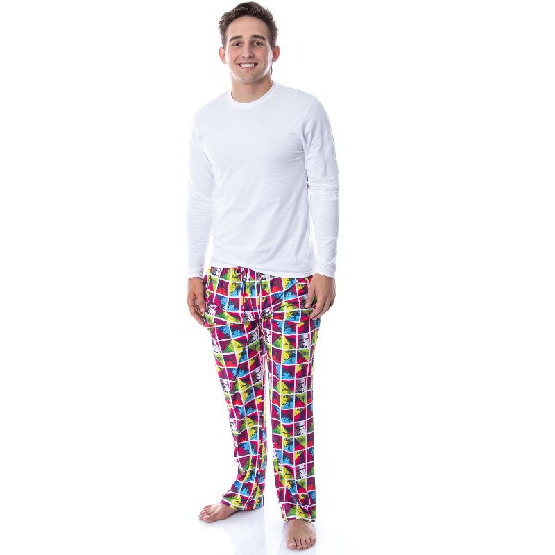 Star Wars Mens' Stormtrooper Color Frames Pop Art Sleep Pajama Pants Multicolored, 2 of 5