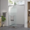 ORRD 56-60"x74" Double Sliding Shower Door, Clear Tempered Glass Bypass Enclosure with Aluminum Frame & Chrome Finish - 2 of 4