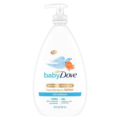 Baby Dove Rich Moisture Sensitive Skin Hypoallergenic Lotion - 20 fl oz