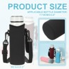 Unique Bargains Neoprene Insulated Water Bottle Sleeve with Strap - 2 of 4