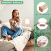 Unique Bargains Silicone Cups Felt Furniture Pads for Hardwood Floors 24 Pcs - 2 of 4
