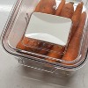 Lexi Home 94.5 oz Acrylic Fridge Produce Storage Organizer Bin - 3 of 3