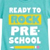 Girls' - Instant Message - Ready To Rock Preschool Fitted Short Sleeve Graphic T-Shirt - 2 of 4