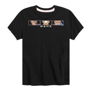 Boys' - Avatar: The Last Airbender - Battle Face Short Sleeve Graphic T-Shirt - 1 of 4