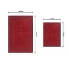 Home Weavers Luxury Collection 100% Cotton Tufted Bathroom Rug Set, Non-Slip Latex Bath Rug Set - 3 of 4