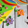 Unique Bargains DIY Handmade Crafting Kits Gradiant Quilling Strips 120 Pcs - 3 of 4
