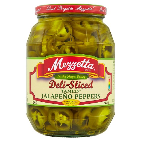 tamed mezzetta peppers 32oz jalapeno