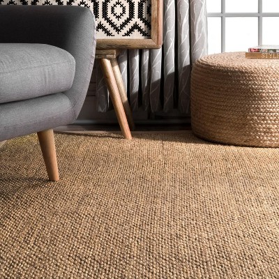 Sand Handmade Sisal and Jute 6' x 9' Area Rug